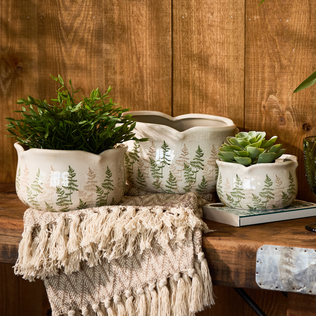 set of 3 jardinere planters