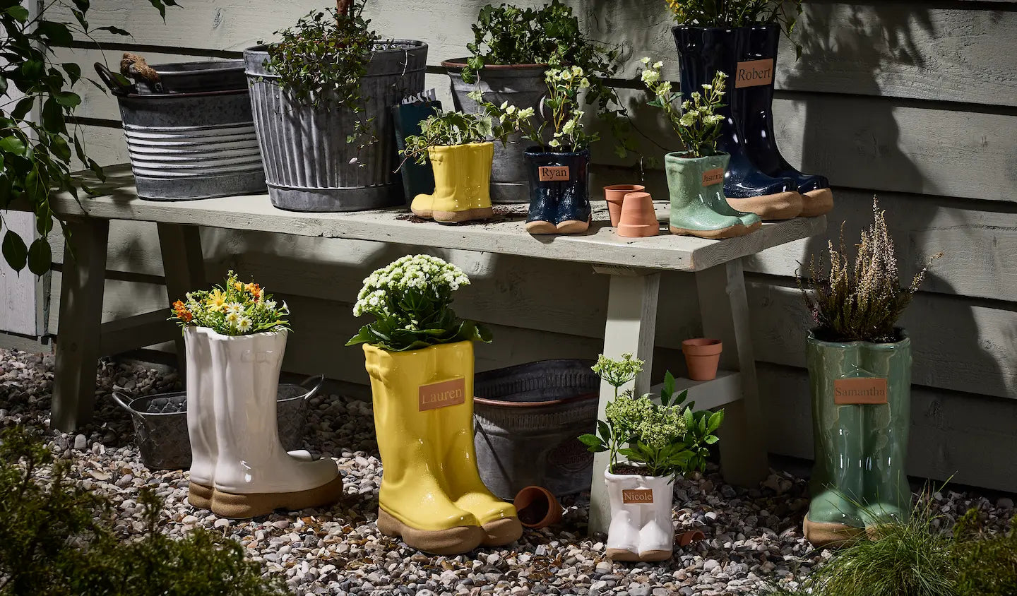 10 Creative Ways to Decorate Your Garden with Ceramic Pots