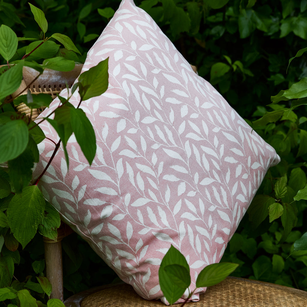 Botanical Leaf Scatter Cushions - Evergreen Home Interiors 