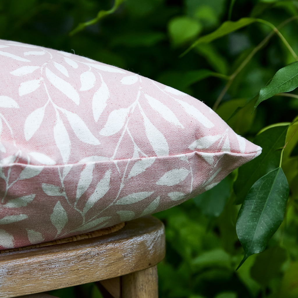 Botanical Leaf Scatter Cushions - Evergreen Home Interiors 