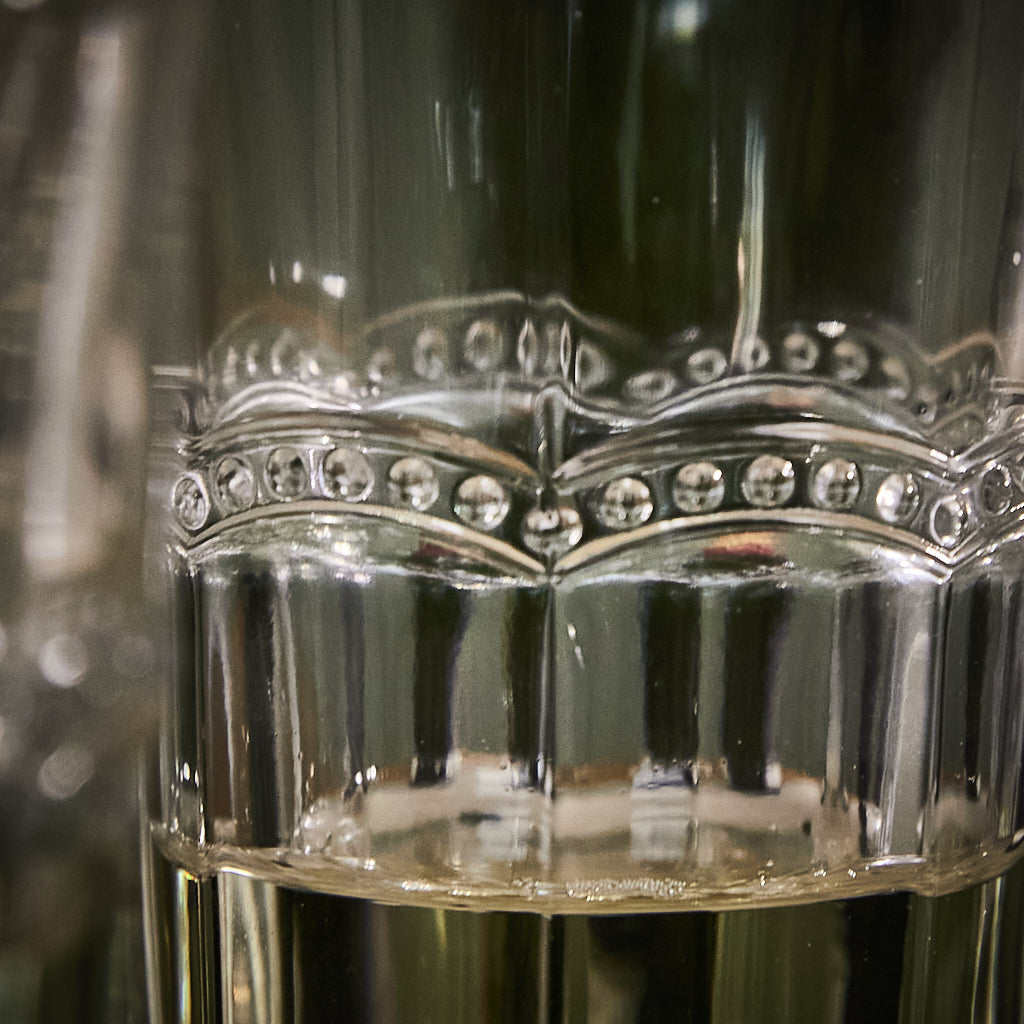 Bevelled Glass Champagne Flute - Evergreen Home Interiors 