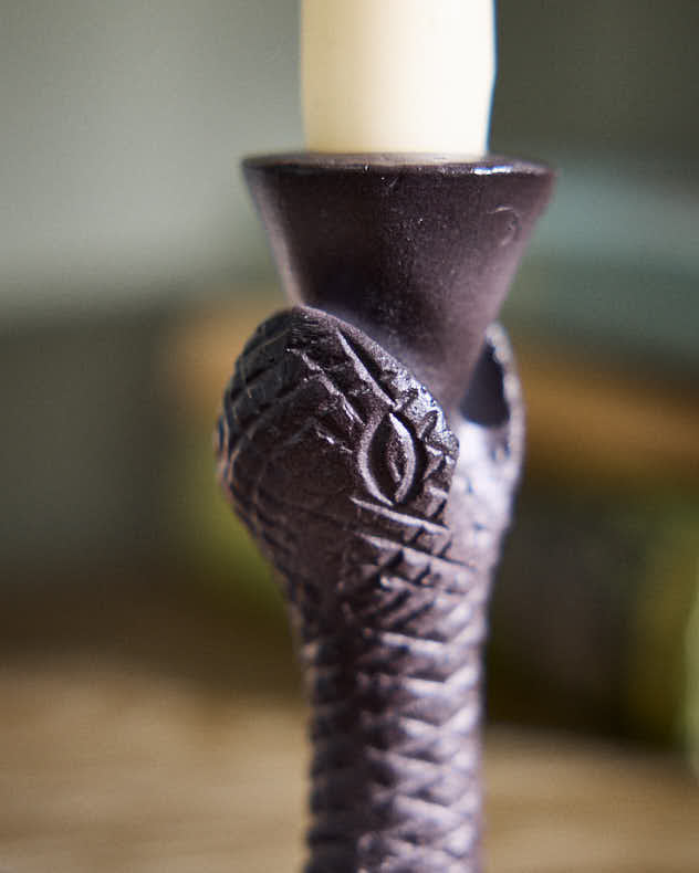 Set of 2 Vipera Candlesticks